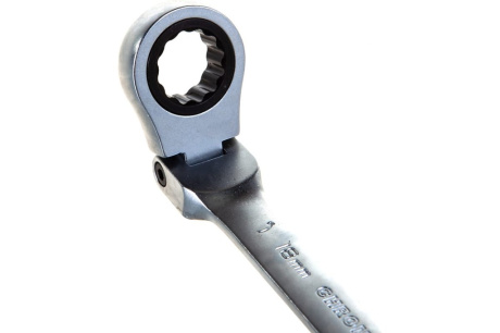 Купить Ключ комбинированный трещоточный 18мм с шарниром BERGER BG1247 фото №6
