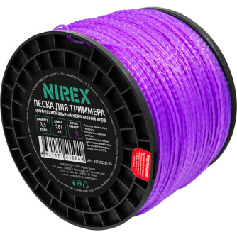 Купить Леска NIREX TWISTED 3,5*281 м (Витой квадрат)   NTS35281-85 фото №2