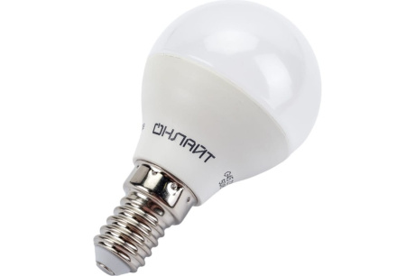 Купить Лампа LED Онлайт G45 6W 6.5K E14 61136 фото №2