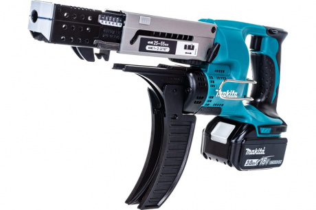 Купить Шуруповерт аккумуляторный Makita DFR 550 RFE магазинный фото №4