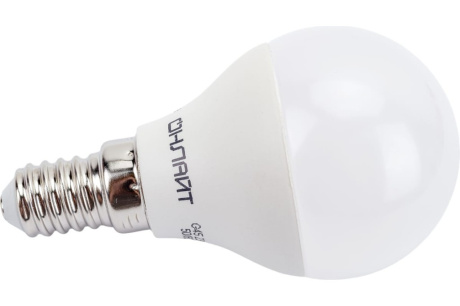 Купить Лампа LED Онлайт G45 10W 4K E14 61966 фото №1