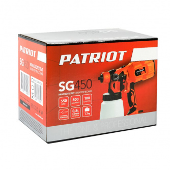Купить Краскораспылитель Patriot SG 450 электрический фото №7