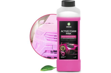 Купить GRASS Шампунь для бесконтактной мойки "Active Foam Pink" концентрат 1кг.  113120 фото №3