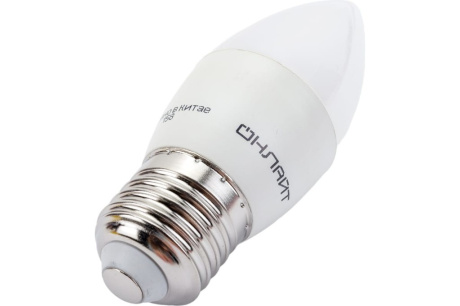 Купить Лампа LED Онлайт C37 6W 6 5K E27 FR 61129 фото №2