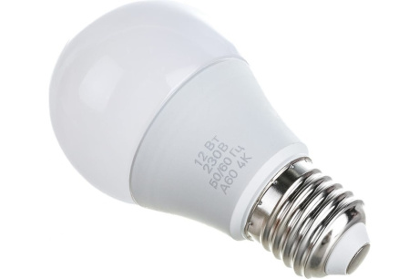 Купить Лампа LED Онлайт A60 12W 4K E27 71655 фото №1